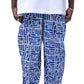 Pantalon SANKOFA azur FREE MIND