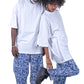 Pantalon SANKOFA azur FREE MIND