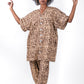 Ensemble kimono & Pantalon SANKOFA MOKA