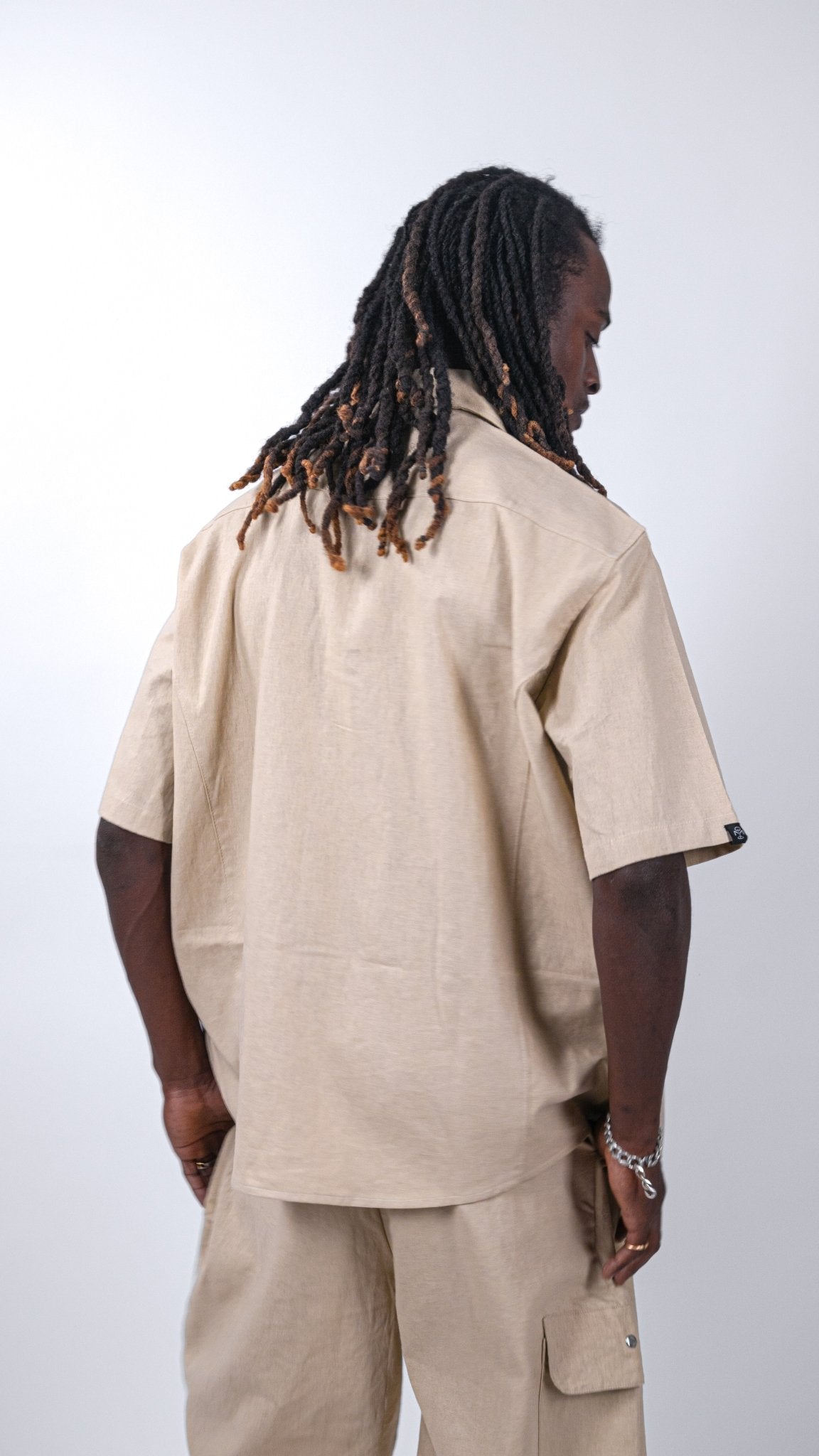 Chemise oversize sésame ORIGINELLE