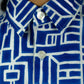 Chemise oversize SANKOFA azur