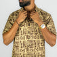 Chemise oversize SANKOFA moka